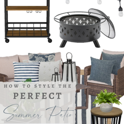 How To Style The Perfect Summer Patio