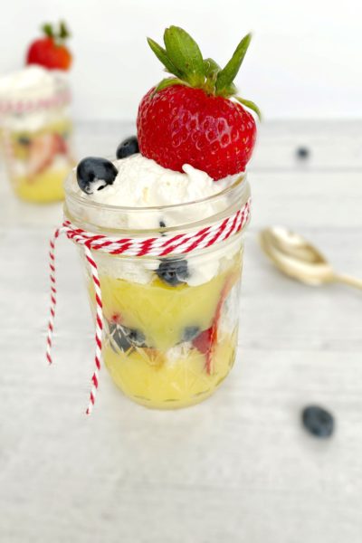 Patriotic Summer Trifle