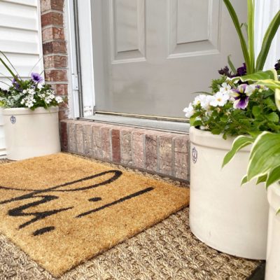 Simple Summer Porch Refresh