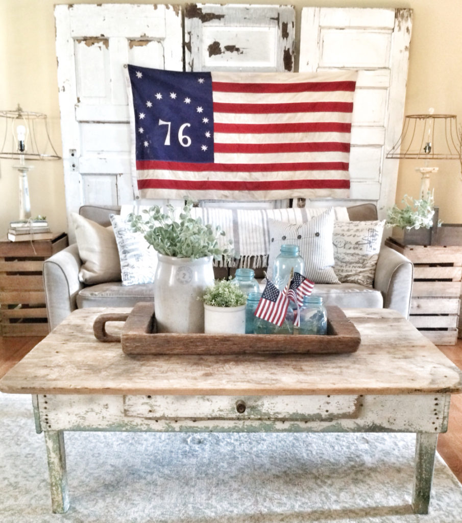 American Flag Decor