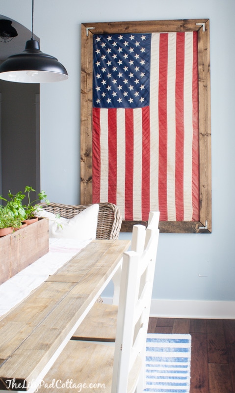 American Flag Decor