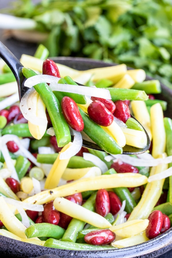 Easy Three Bean Salad - 12 Make-Ahead Summer Side Dishes