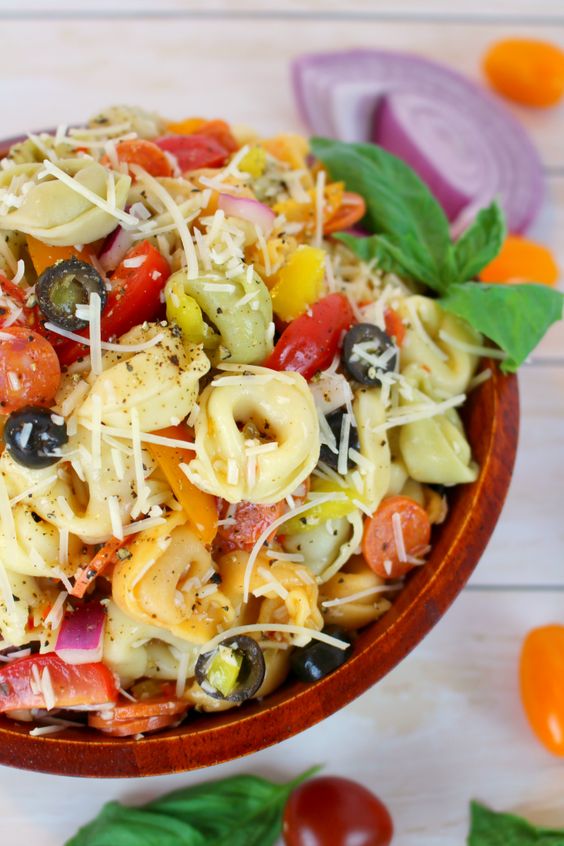 Italian Tortellini Pasta Salad