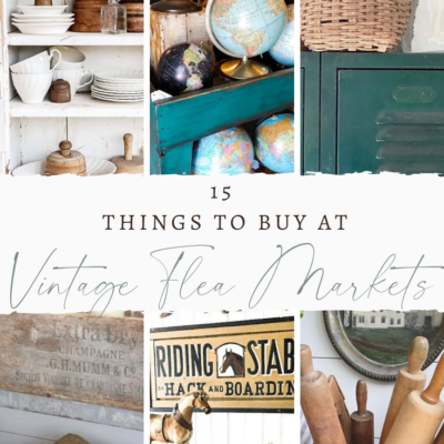 15 Things To Buy At Vintage Flea Markets