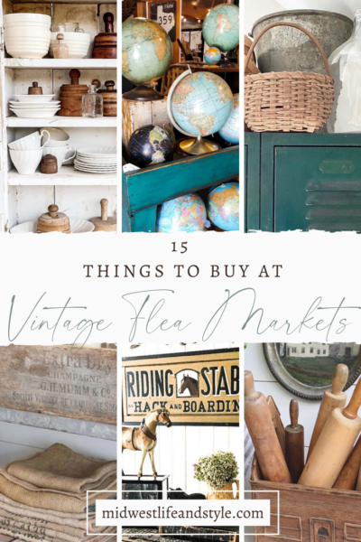 15 Things to Buy at Vintage Flea Markets - Midwest Life and Style