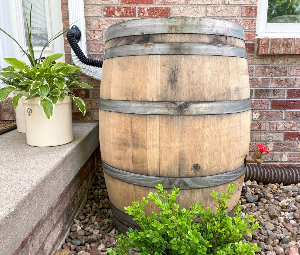 DIY Rain Barrel For The Garden - Midwest Life and Style Blog