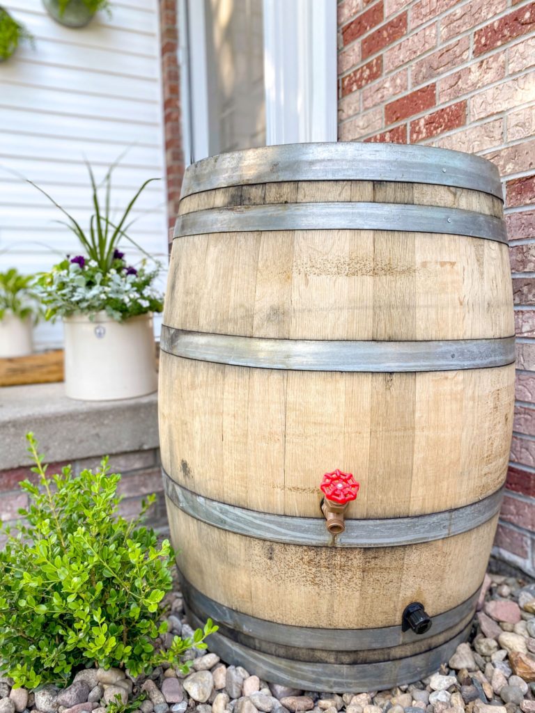 DIY Rain Barrel On A Budget - Midwest Life and Style Blog