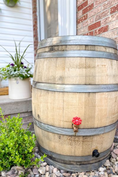 DIY Rain Barrel - Midwest Life and Stye Blog