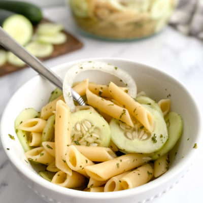 Cool Cucumber and Pasta Salad