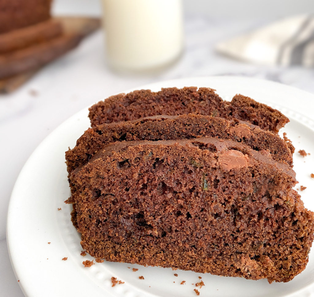 Double Chocolate Zucchini Bread - Midwest Life and Style Blog