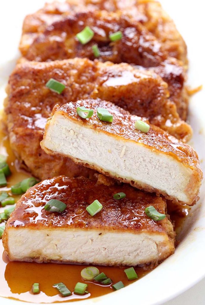 Honey Garlic Pork Chops