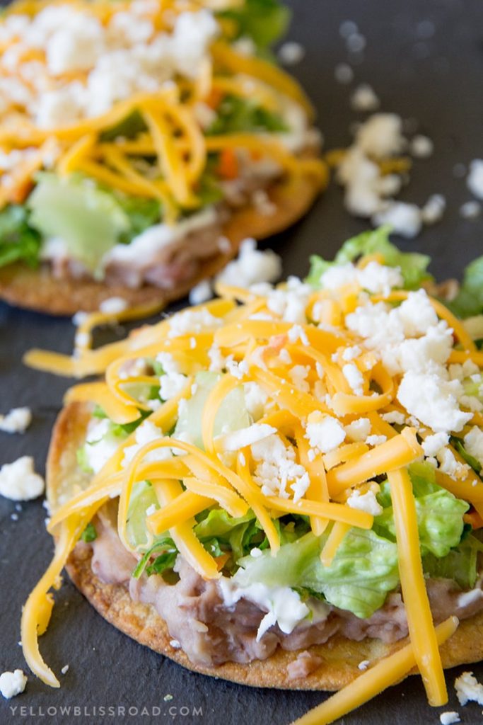 15 Quick and Easy Back To School Meals - Oven Baked Tostadas