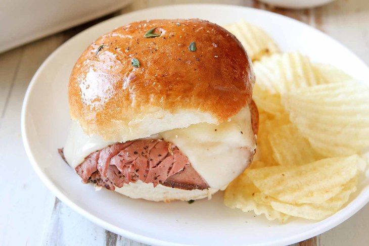 Baked French Dip Slider