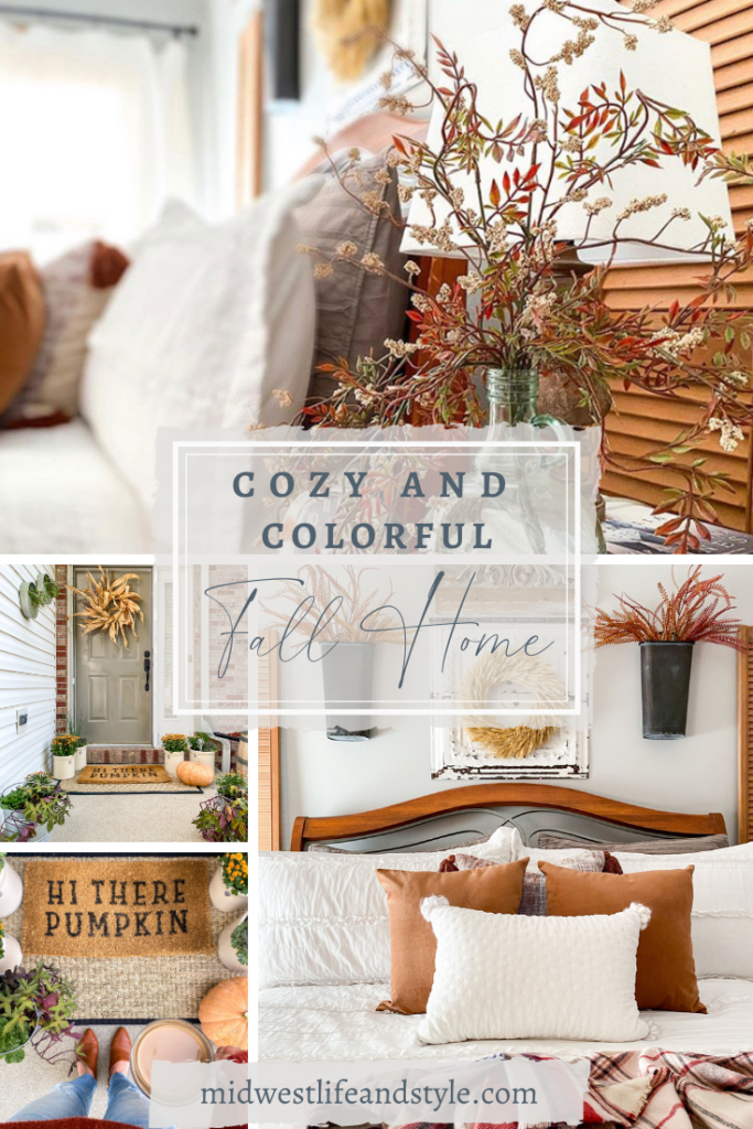 Cozy and Colorful Fall Home - Midwest Life and Style Blog