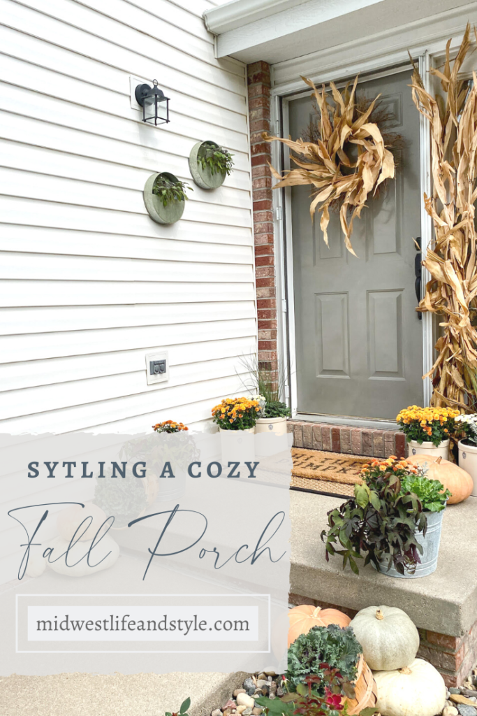 How To Style A Cozy And Welcoming Fall Porch - Midwest Life and Style Blog