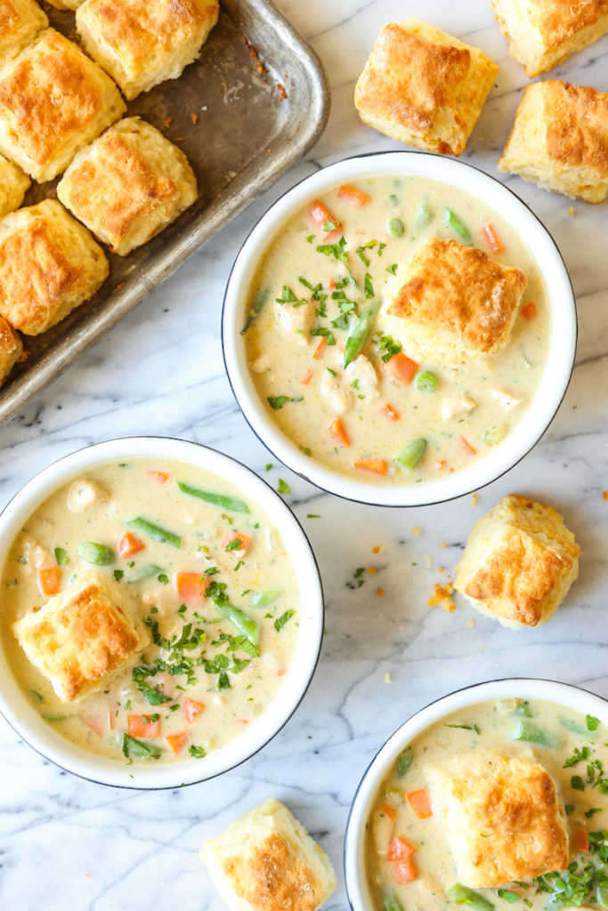 Chicken Pot Pie Soup - Midwest Life and Style Blog