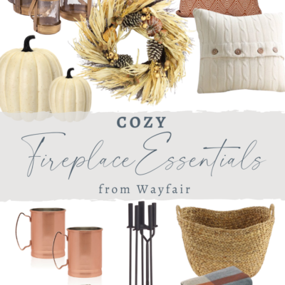 Cozy Fireplace Essentials From Wayfair