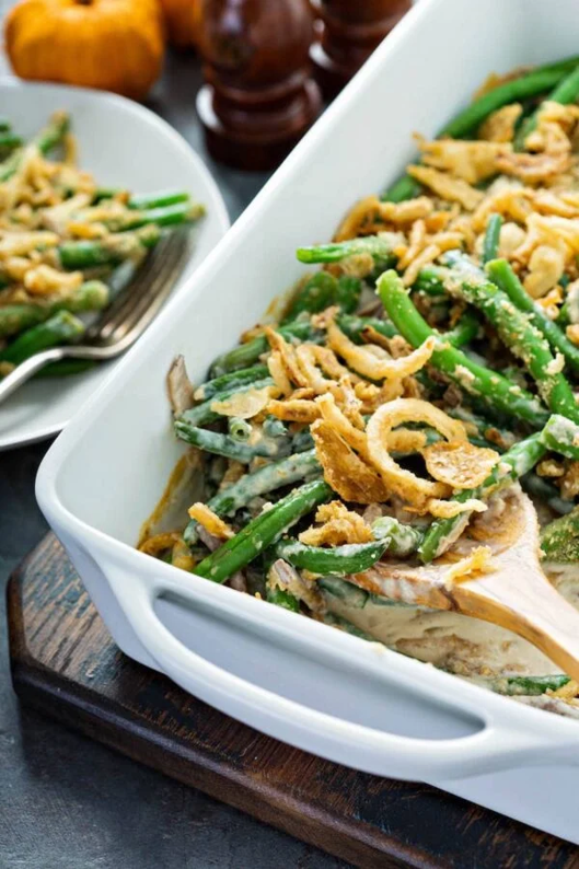 Green Bean Casserole from the Novice Chef - Easy Thanksgiving Side Dishes