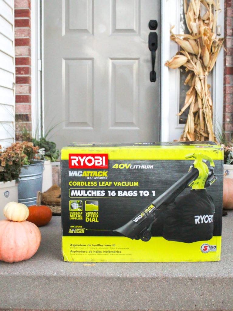 Fall Yard Clean Up with RYOBI - Midwest Life and Style Blog