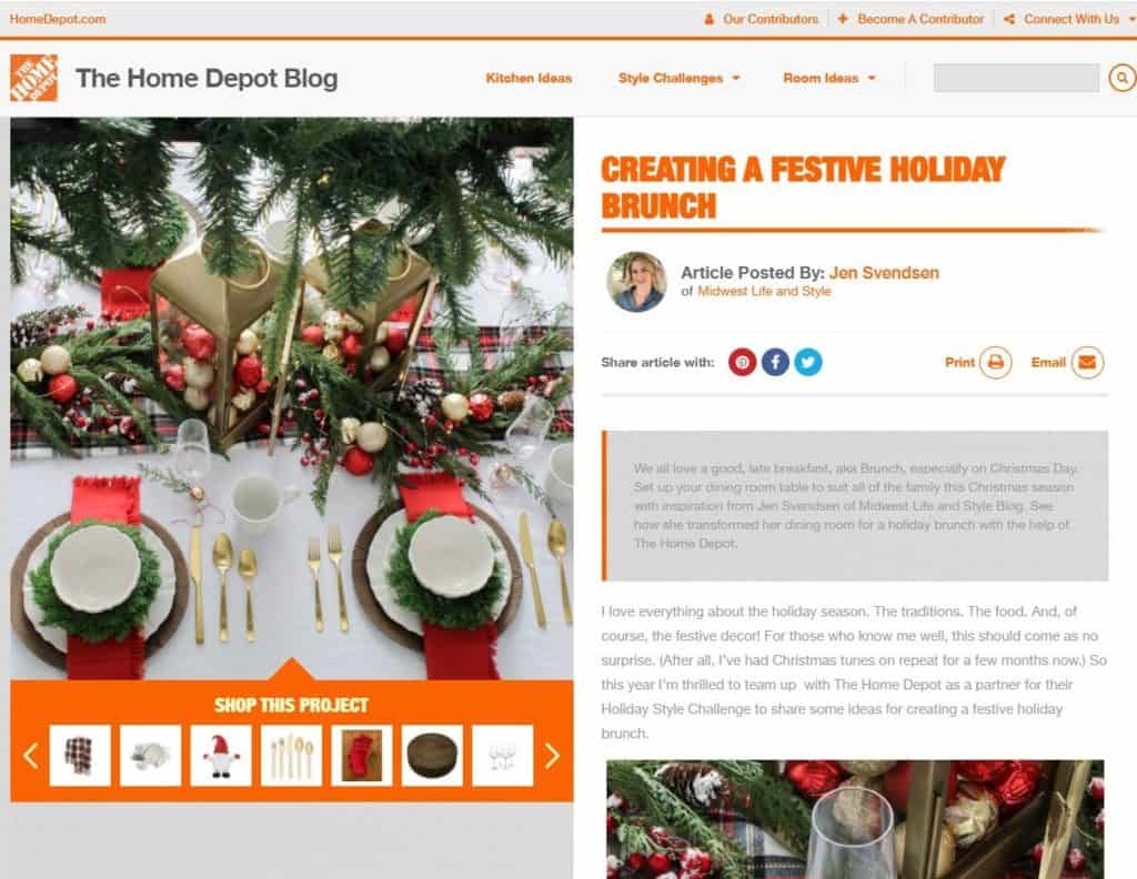 THe Home Depot Blog Image