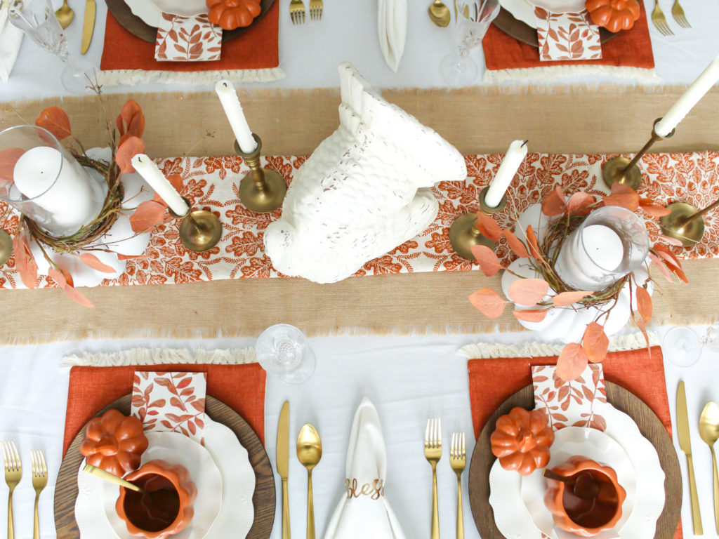 How To Style A Thanksgiving Table On A Budget - Midwest Life and Style Blog