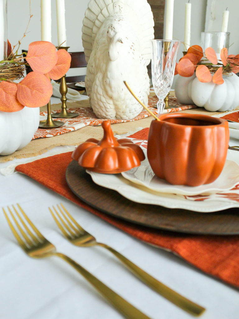 How To Style A Thanksgiving Table On A Budget - Midwest Life and Style Blog