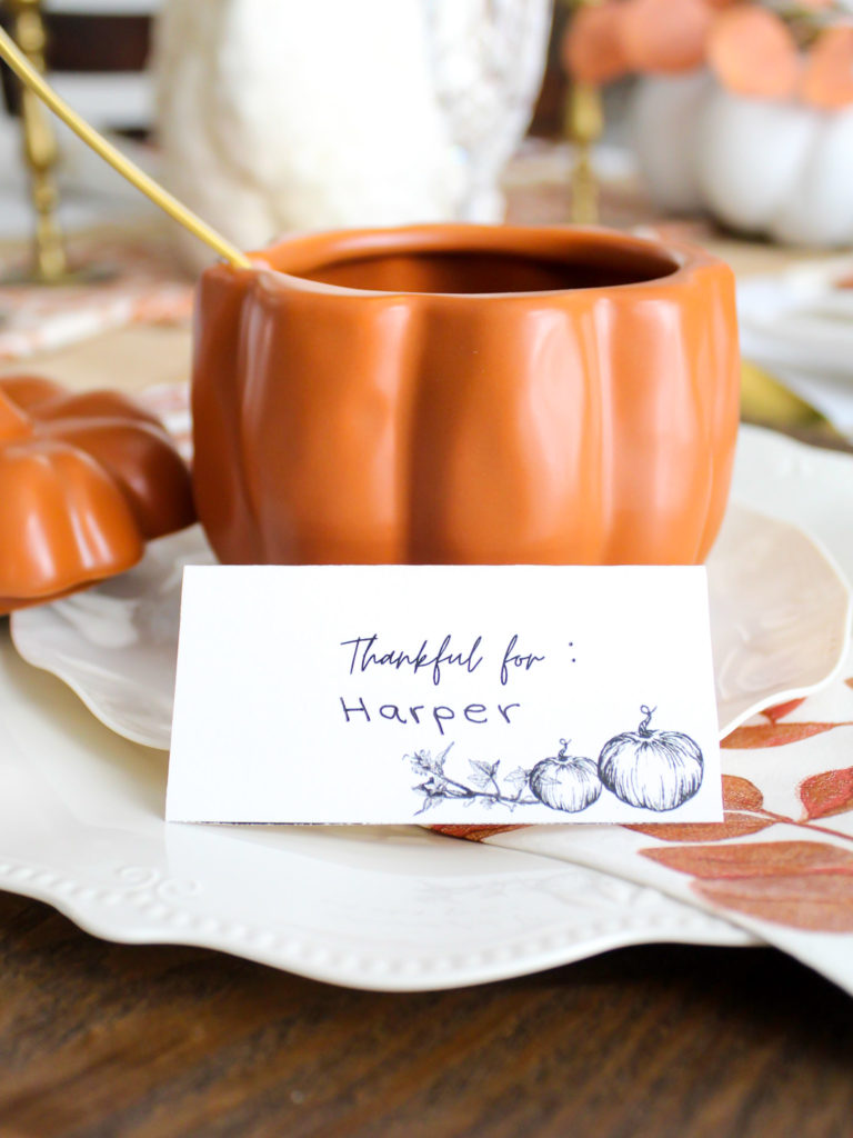 How To Style A Thanksgiving Table On A Budget - Midwest Life and Style Blog