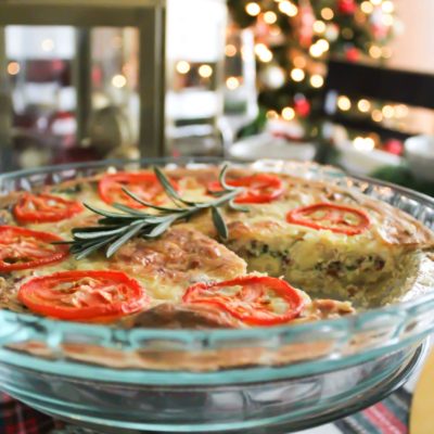 Easy Christmas Morning Quiche