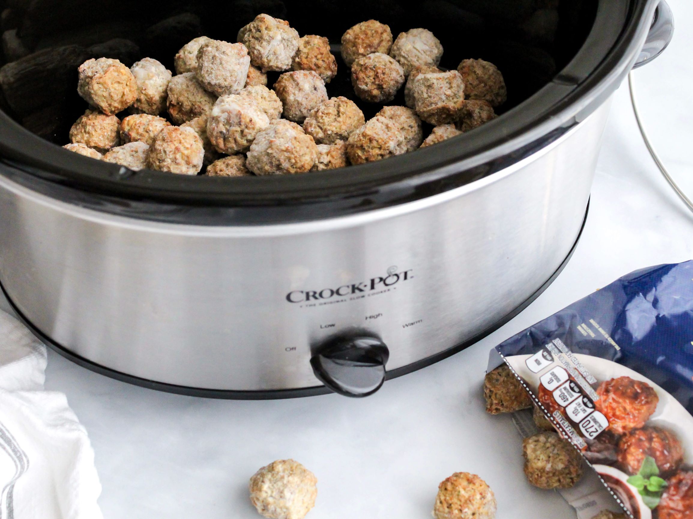 The Best BBQ Crockpot Meatballs - Midwest Life and Style Blog