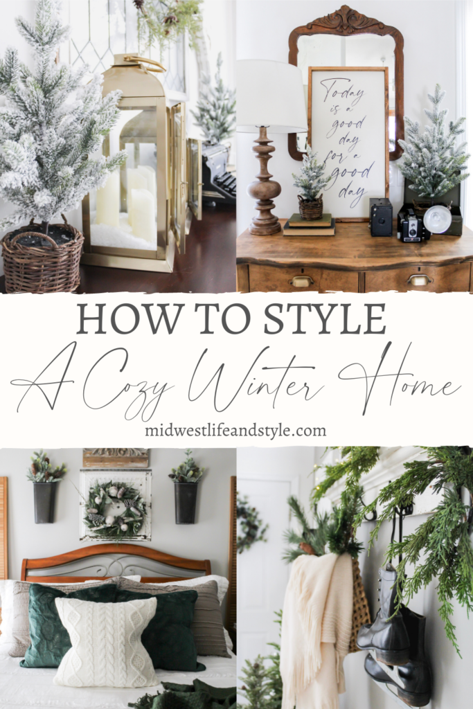 How To Style A Cozy Winter Home - Midwest Life and Style Blog