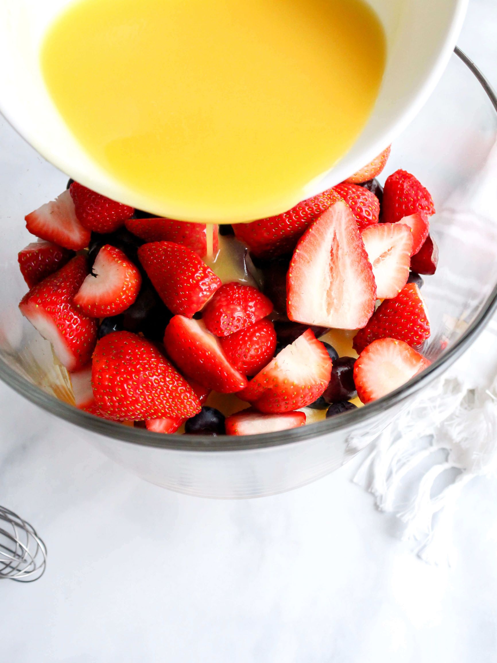 Simple and Classic Creamy Fruit Salad - Midwest Life and Style Blog