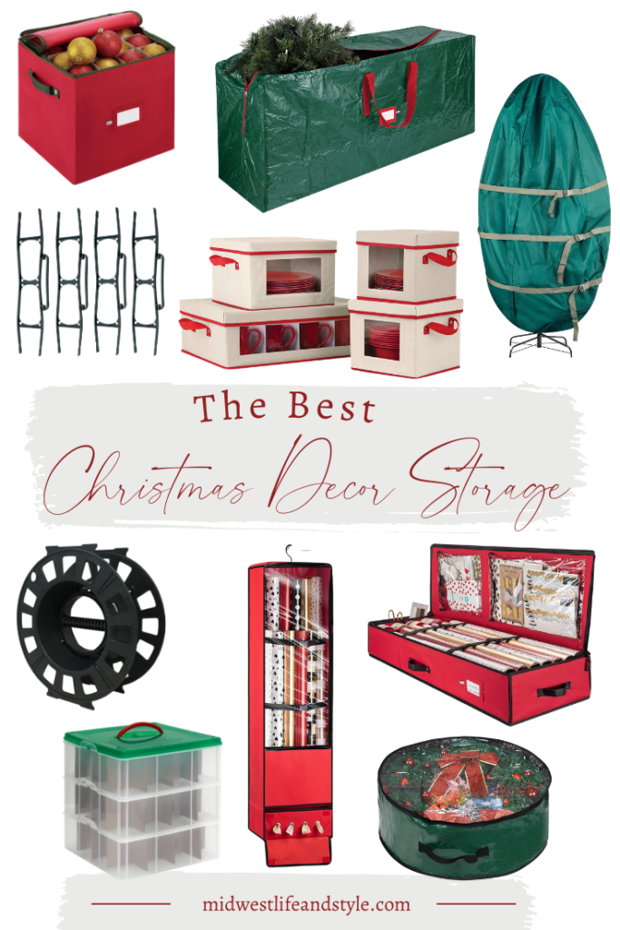 The Best Christmas Decor Storage - Midwest Life and Style Blog