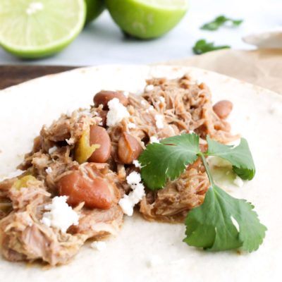 Easy Crockpot Pork Chalupa