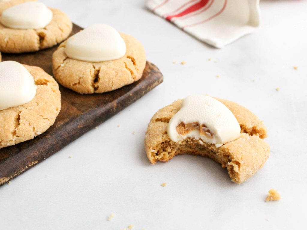 Irresistibly Soft Peanut Butter Valentine's Day Cookies with Reese's Peanut Butter Chocolate Heart - Midwest Life and Style Blog