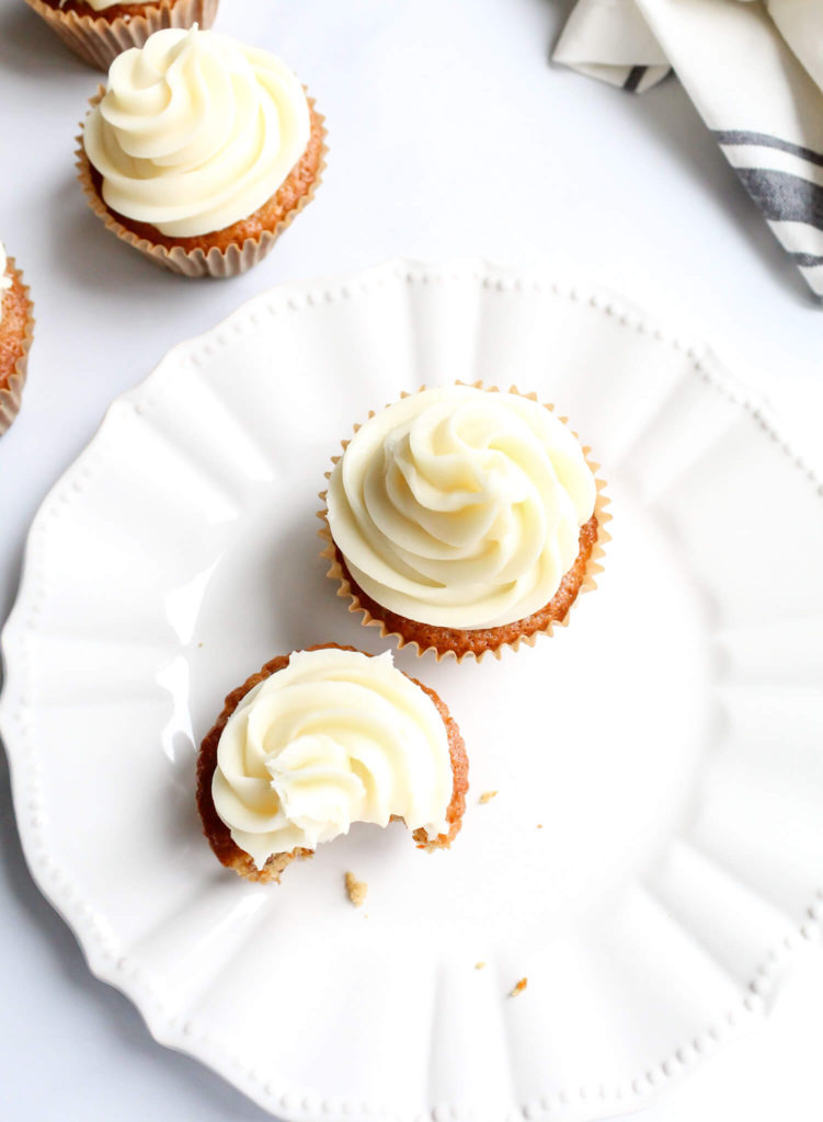 Carrot Cake Cupcakes With Cream Cheese Frosting - Midwest Life and Style Blog