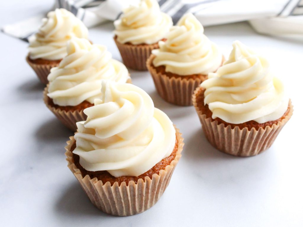 Carrot Cake Cupcakes With Cream Cheese Frosting - Midwest Life and Style Blog