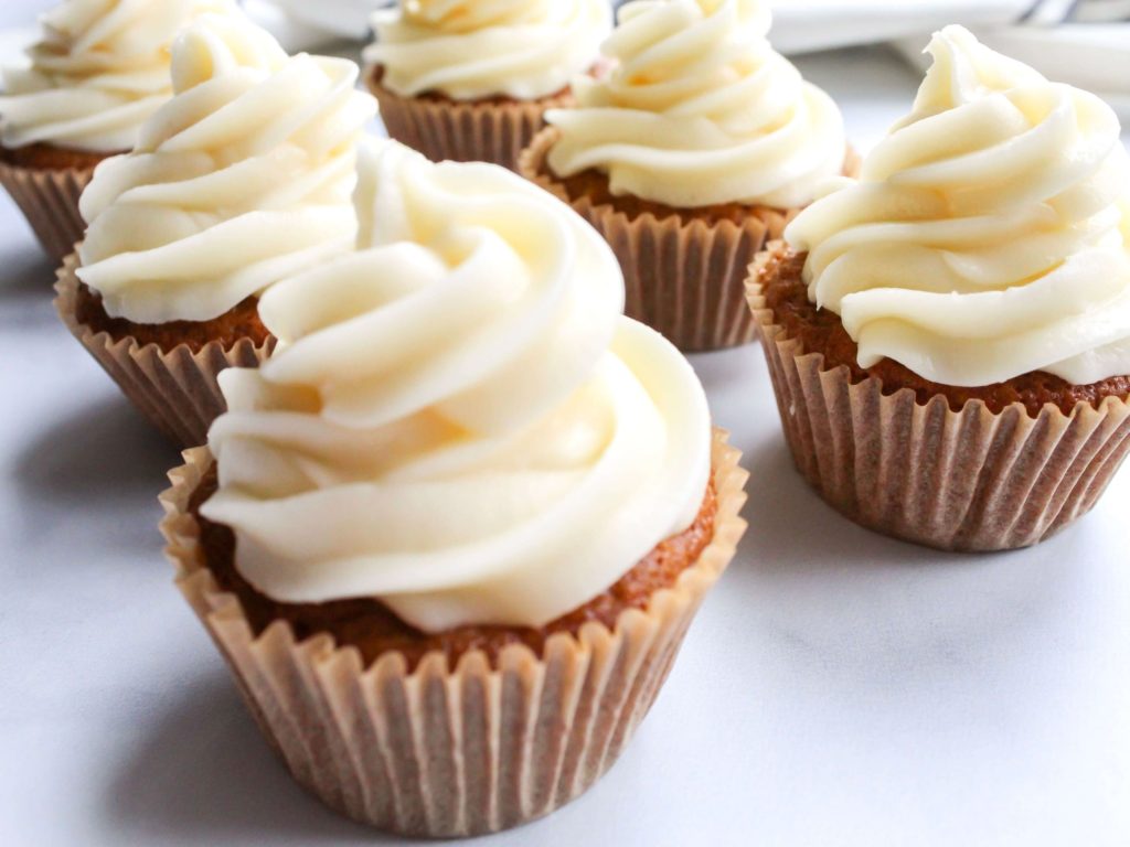 Carrot Cake Cupcakes With Cream Cheese Frosting - Midwest Life and Style Blog