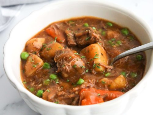 Easy Crockpot Irish Beef Stew - Midwest Life and Style Blog