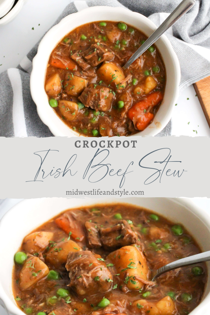 Easy Crockpot Irish Beef Stew - Midwest Life and Style  Blog