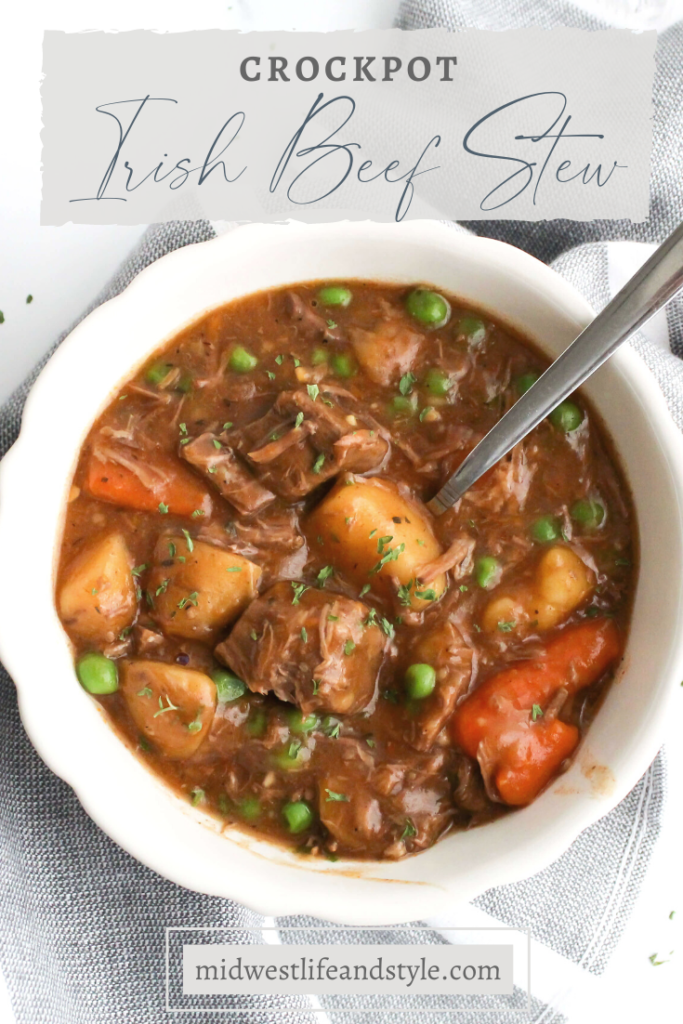 Easy Crockpot Irish Beef Stew - Midwest Life and Style  Blog