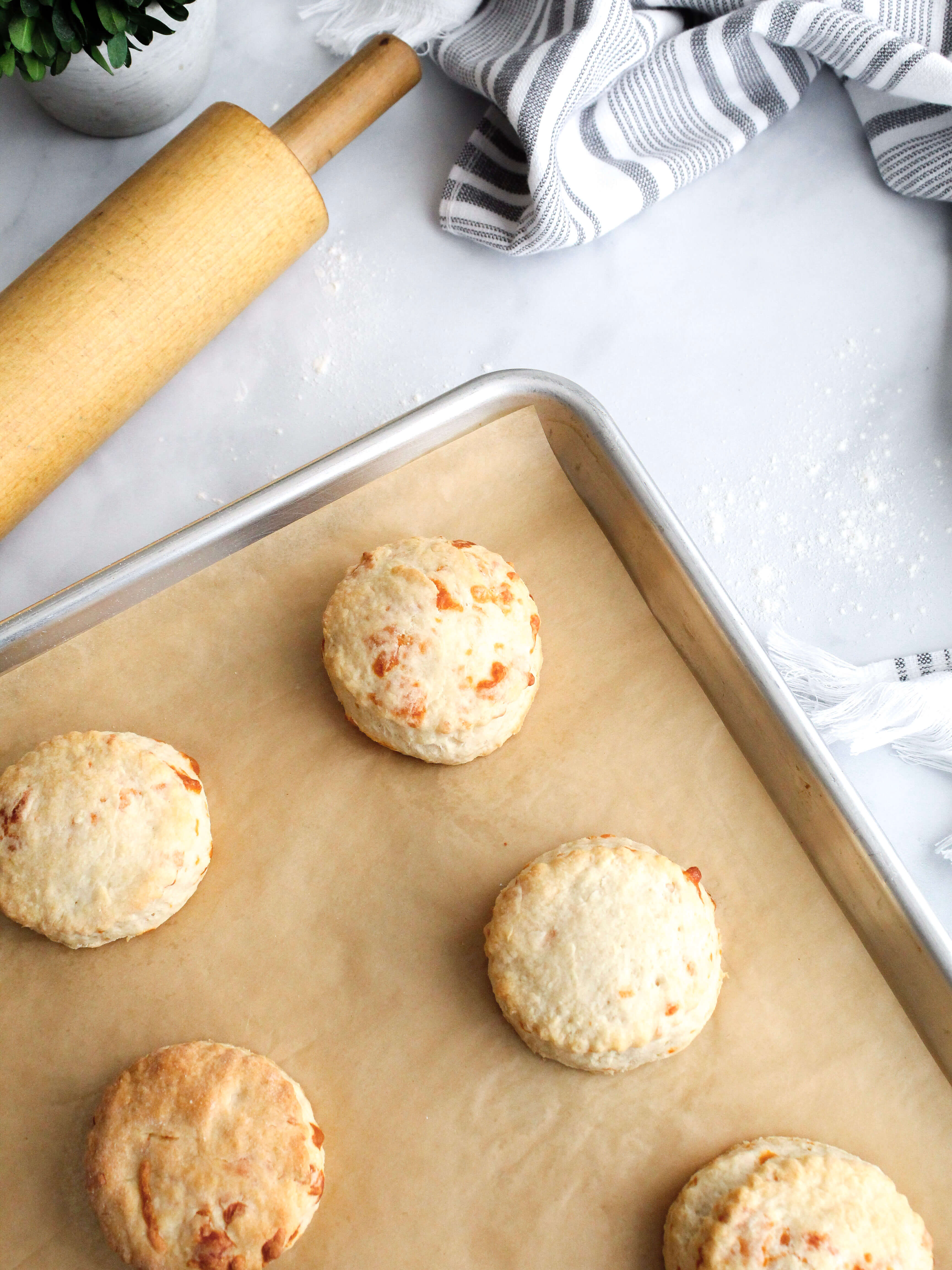 Soft and Flaky Irish Cheddar Biscuits - Midwest Life and Style Blog