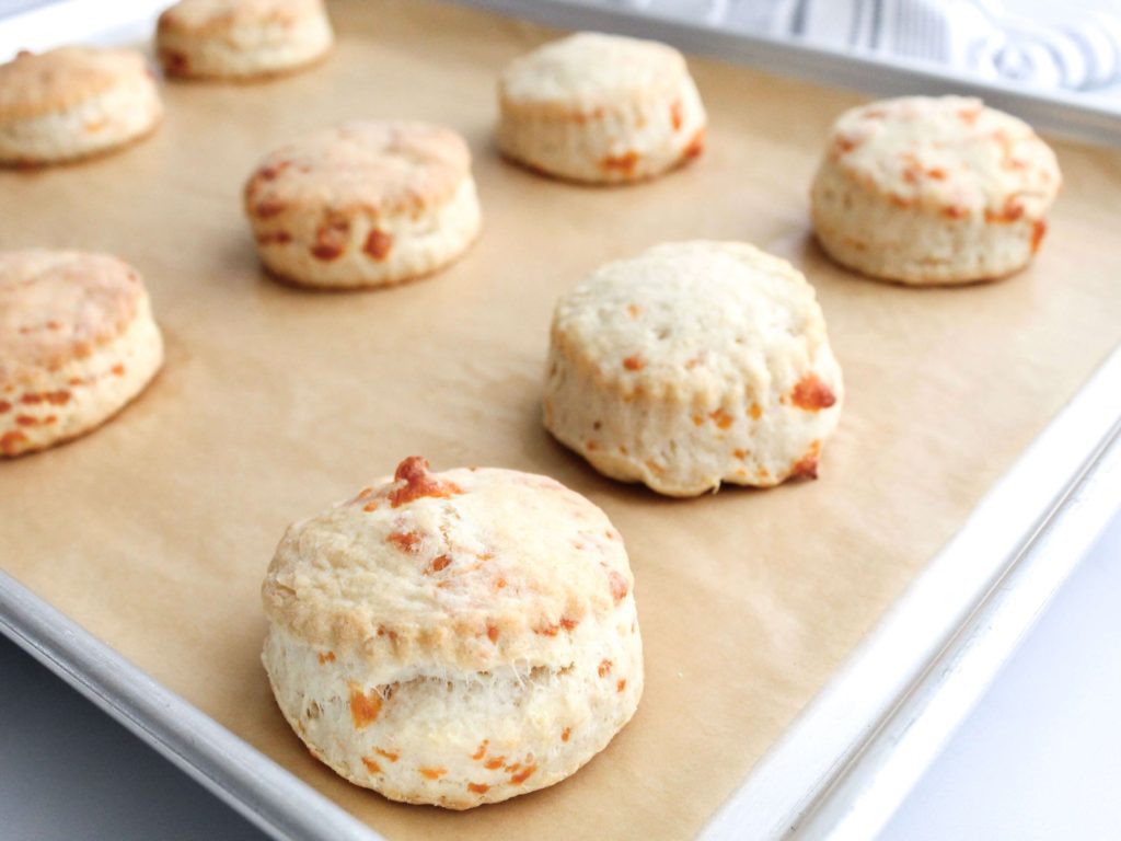 Soft and Flaky Irish Cheddar Biscuits - Midwest Life and Style Blog