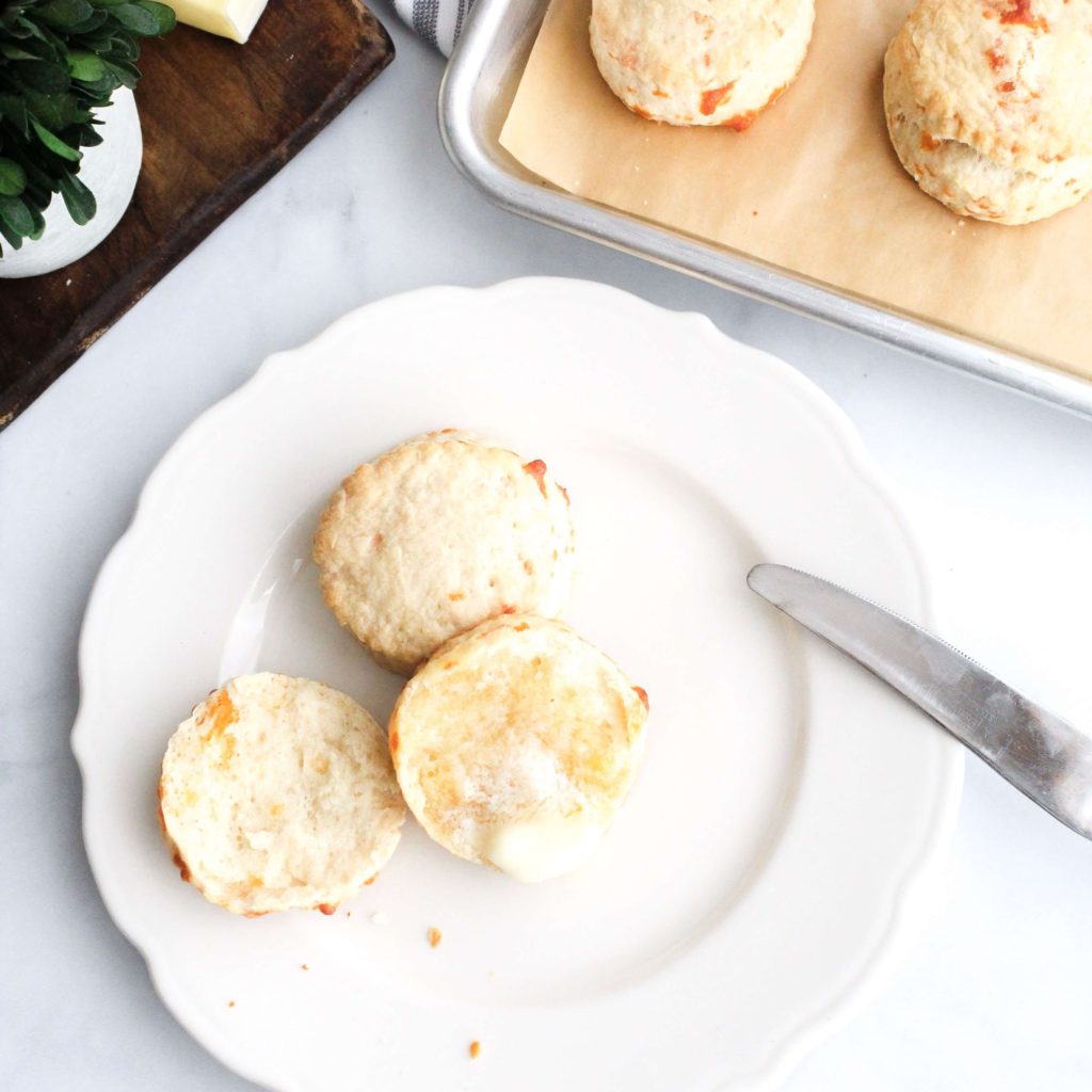 Soft and Flaky Irish Cheddar Biscuits - Midwest Life and Style Blog