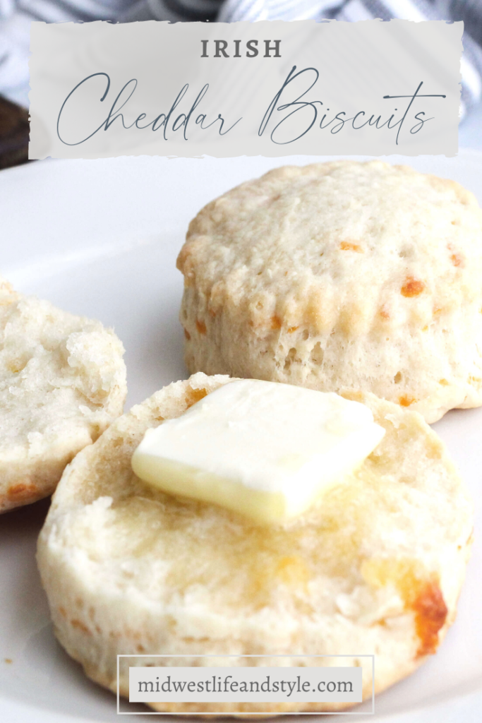 Soft and Flaky Irish Cheddar Biscuits - Midwest Life and Style Blog