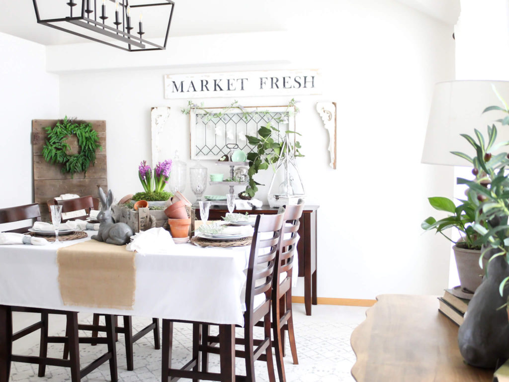 Simple and Fresh Spring Home Tour - Midwest Life and Style Blog