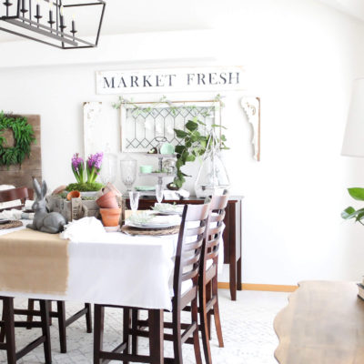 Simple And Fresh Spring Home Tour