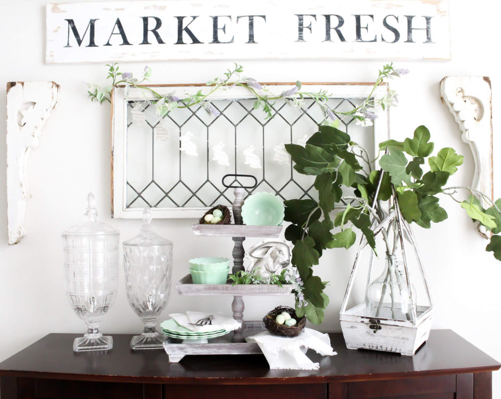 Simple and Fresh Spring Home Tour - Midwest Life and Style Blog