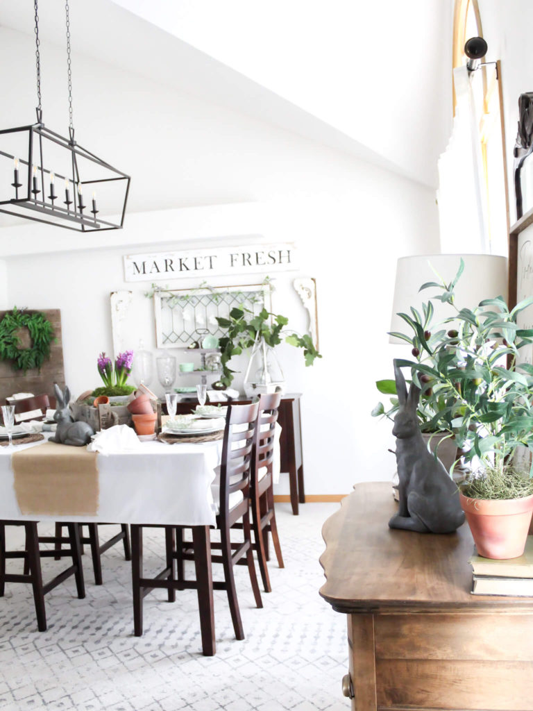 Simple And Fresh Spring Home Tour - Midwest Life and Style