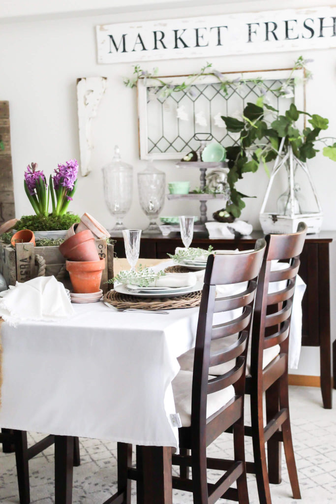 Styling A Spring Garden Tablescape - Midwest Life And Style Blog