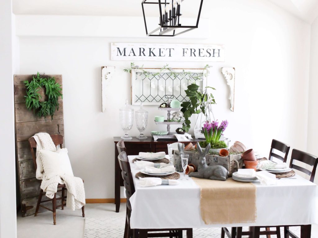 Styling A Spring Garden Tablescape - Midwest Life And Style Blog